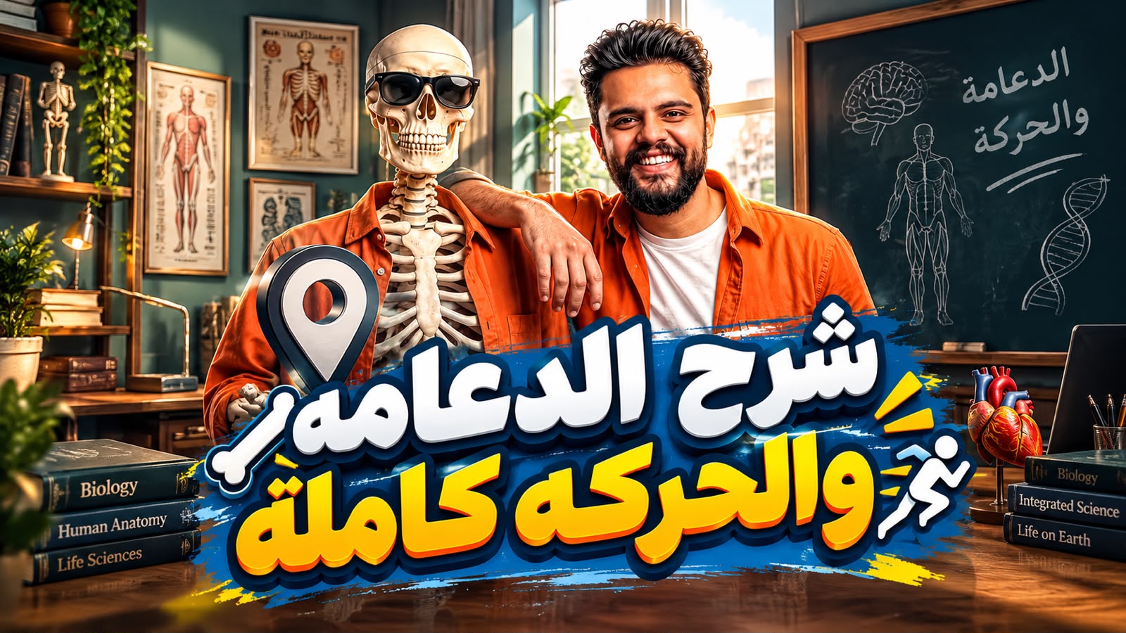 باقي حل ورشة الدعامة والحركة